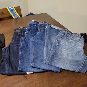 4 Pairs Of Girls Jeans